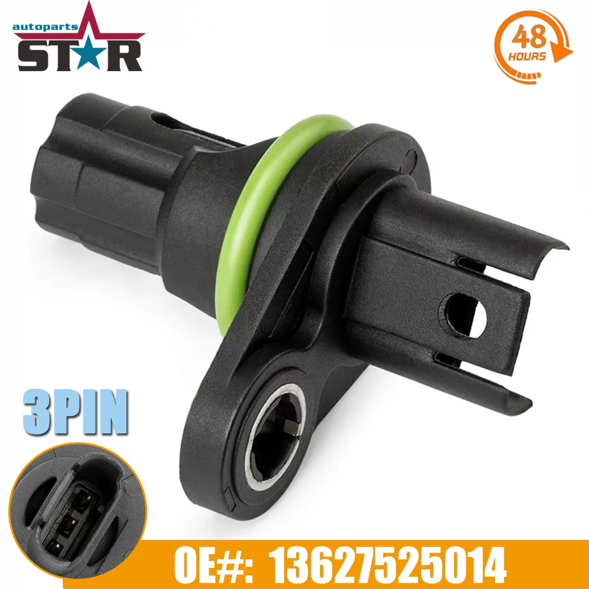 Датчик положения коленчатого вала 13627525014 13627546660 121-011 для BMW 325i 325xi X5 X3 335i 328i 535i 750i E90 E60 E65
Датчик положения коленчатого вала 13627525014 13627546660 121-011 для BMW 325i 325xi X5 X3 335i 328i 535i 750i E90 E60 E65