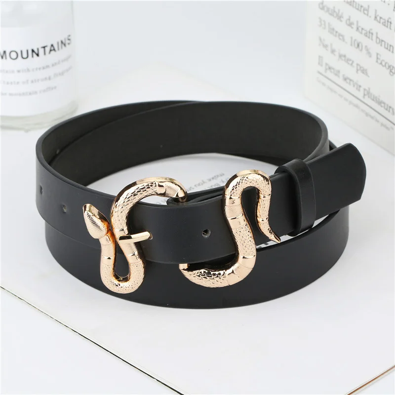 2022 European And American New Ladies Fashion Snake Buckle Pu Belt All-match Simple Jeans Suit Belt
2022 European And American New Ladies Fashion Snake Buckle Pu Belt All-match Simple Jeans Suit Belt