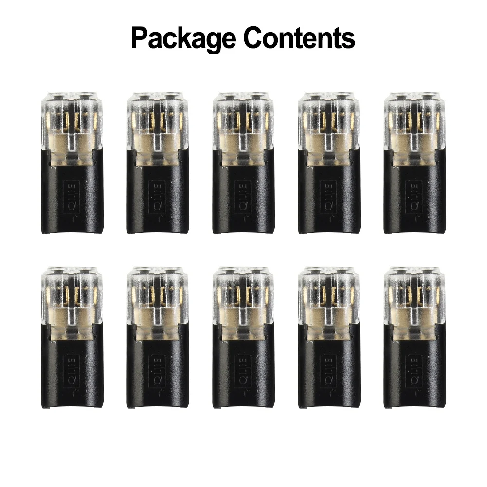10pcs Cable Clamp Terminal UL94v-0 2pin 21.8*9.8*6.15mm PVC For Solid Wire/stranded Wire 22 AWG Electrical Equipment Connectors
10pcs Cable Clamp Terminal UL94v-0 2pin 21.8*9.8*6.15mm PVC For Solid Wire/stranded Wire 22 AWG Electrical Equipment Connectors