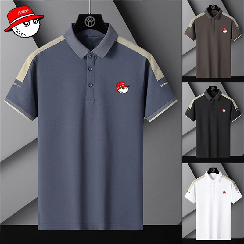 2023 Summer New Men's Leisure Sports Golf Apparel Fashion Korean Version Slim Fit Sewn Neck Half Sleeve T-shirt Golf T-shirt
2023 Summer New Men's Leisure Sports Golf Apparel Fashion Korean Version Slim Fit Sewn Neck Half Sleeve T-shirt Golf T-shirt