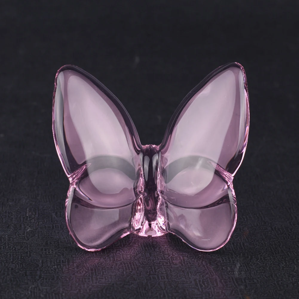 Glass Crystal Lucky Butterfly Vibrantly With Bright Color Ornaments For Home Furnishing Hotel Decore Atmosphere Decorations
Glass Crystal Lucky Butterfly Vibrantly With Bright Color Ornaments For Home Furnishing Hotel Decore Atmosphere Decorations
