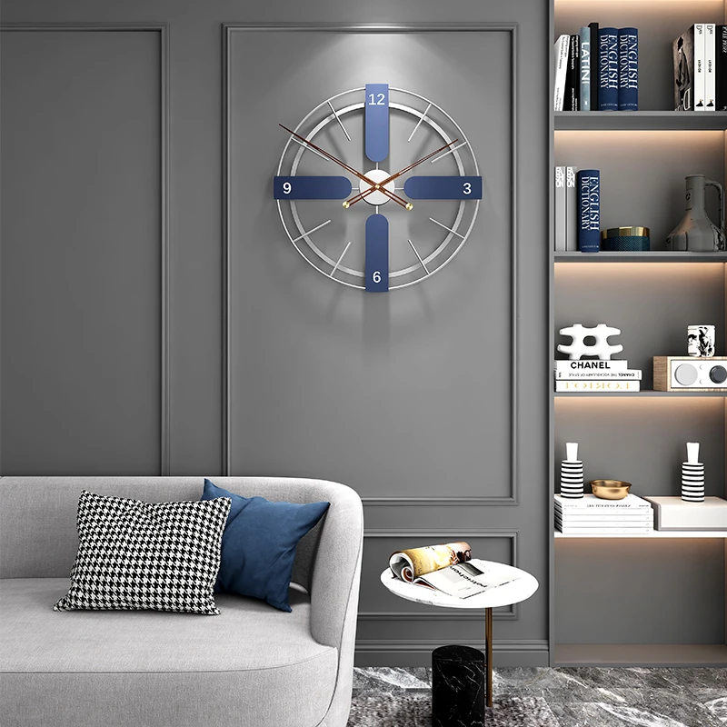 Metal Art Wall Clock Modern Design Aesthetic Silent Nordic Wall Watches Home Decor Hanging Orologio Da Parete Room Decor
Metal Art Wall Clock Modern Design Aesthetic Silent Nordic Wall Watches Home Decor Hanging Orologio Da Parete Room Decor