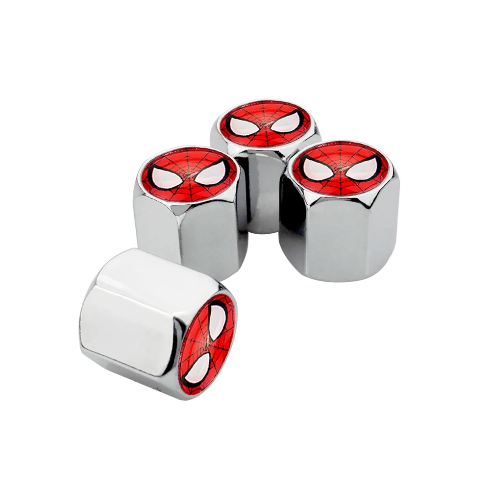 4 шт. Miniso аниме мультфильм Marvel Человек-паук универсальные автомобильные колеса, колпачки для штока клапана, воздушные чехлы для Maserati Ferrari Buick Mazda 
4 шт. Miniso аниме мультфильм Marvel Человек-паук универсальные автомобильные колеса, колпачки для штока клапана, воздушные чехлы для Maserati Ferrari Buick Mazda