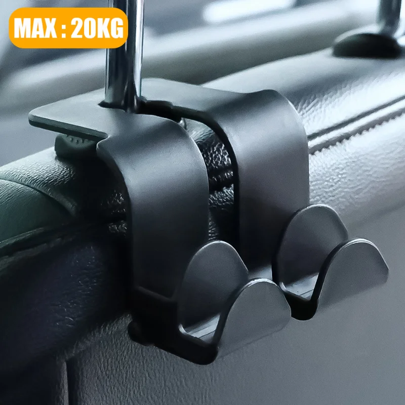 New Car Rear Seat Hooks Multifunctional Double Head Fastener Clip Hook Headrest Hanging Holder Interior Bag Storage Hanger
New Car Rear Seat Hooks Multifunctional Double Head Fastener Clip Hook Headrest Hanging Holder Interior Bag Storage Hanger