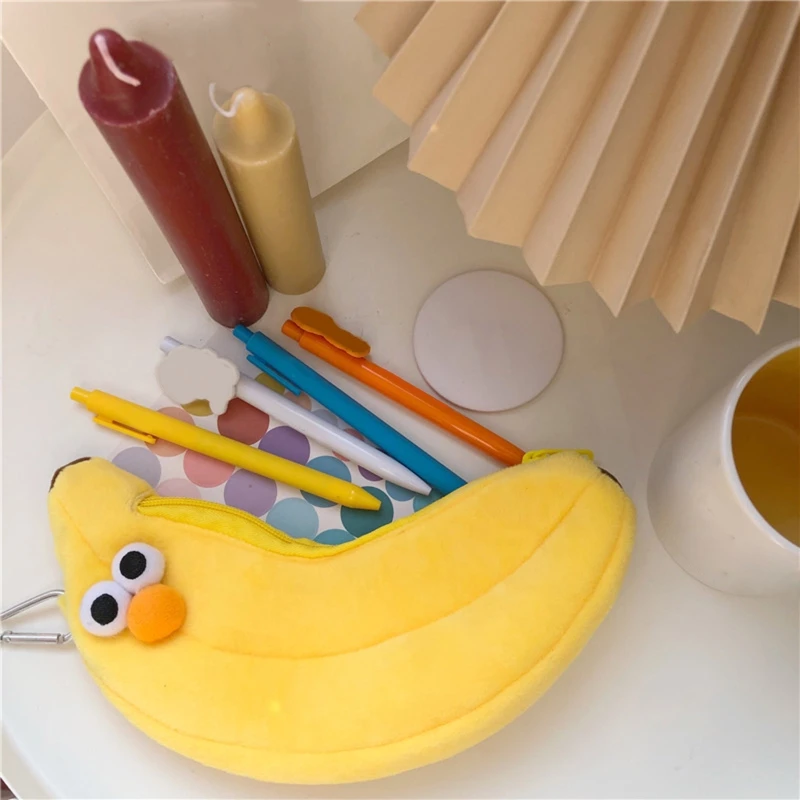 Novelty Pen Bag Plush Pen Case Stationery Bag Cartoon Makeup Pouch for Women Student Kid School Office Travel Daily Use
Novelty Pen Bag Plush Pen Case Stationery Bag Cartoon Makeup Pouch for Women Student Kid School Office Travel Daily Use