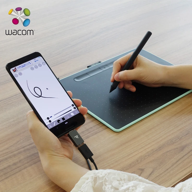 Wacom Intuos Digital Graphics Drawing Tablet Pad 7.9"x 6.3", Black (CTL4100) 4096 Levels for Students Teachers Drawing
Wacom Intuos Digital Graphics Drawing Tablet Pad 7.9"x 6.3", Black (CTL4100) 4096 Levels for Students Teachers Drawing