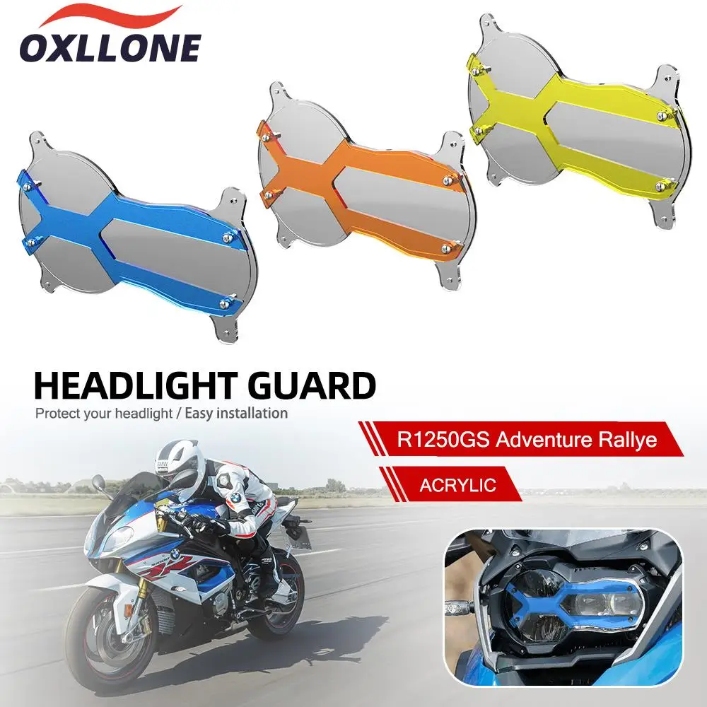 Motorcycle Acrylic Headlight Protector Light Cover Protective Guard For BMW R1200GS R1250GS LC Adventure Rallye 2013 - 2023 2022
Motorcycle Acrylic Headlight Protector Light Cover Protective Guard For BMW R1200GS R1250GS LC Adventure Rallye 2013 - 2023 2022