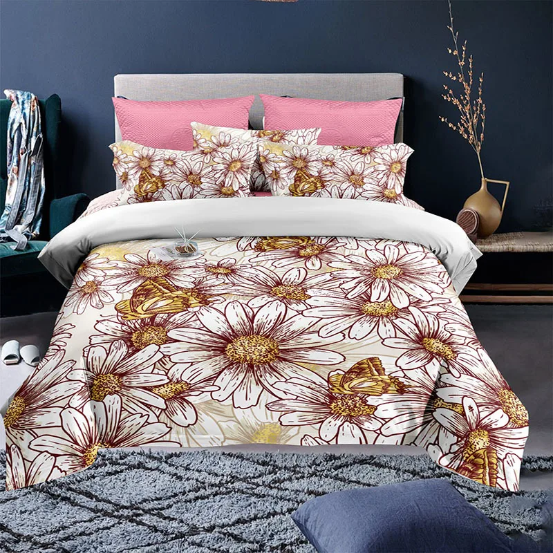 Floral Duvet Cover Set King Size Tropical Botanical Flower Leaves Rainforest Bird Pattern Polyester Bedding Set for Kids Teens
Floral Duvet Cover Set King Size Tropical Botanical Flower Leaves Rainforest Bird Pattern Polyester Bedding Set for Kids Teens