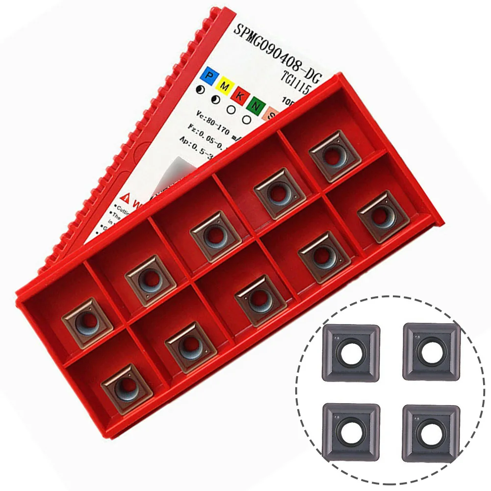 10pcs SPMG090408-DG Insert TG1115 Carbide CNC Lathe Tool U Drill Turning Tool SP 2D 3D 4D 5D High Grip Strength
10pcs SPMG090408-DG Insert TG1115 Carbide CNC Lathe Tool U Drill Turning Tool SP 2D 3D 4D 5D High Grip Strength