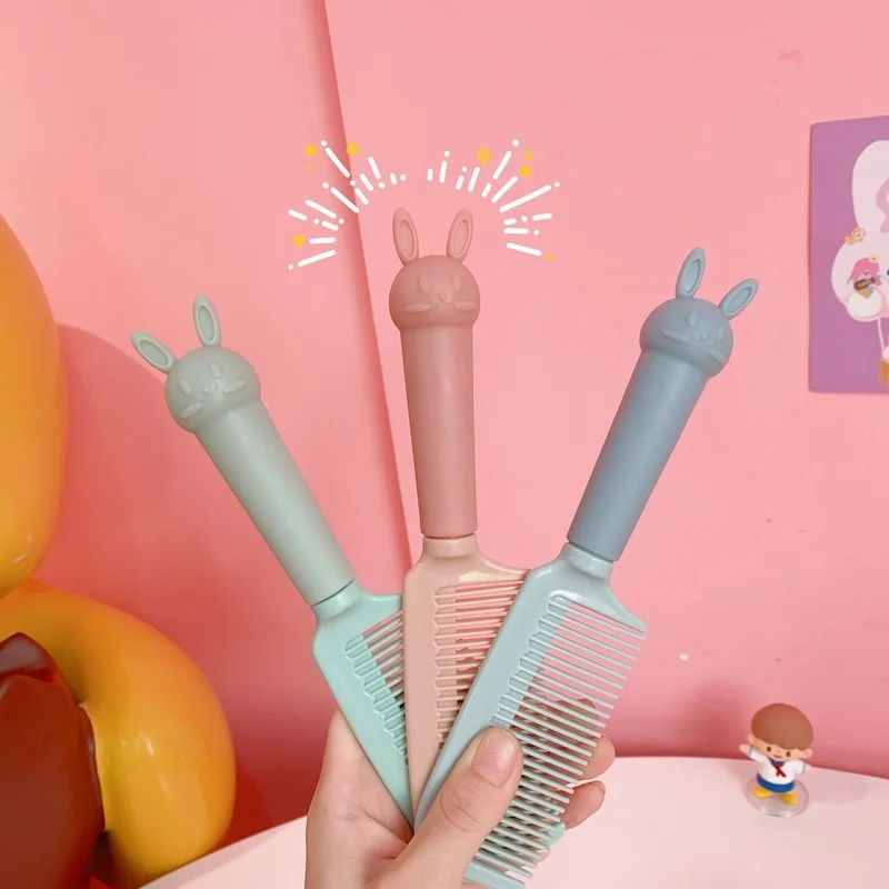 Portable Travel Hair Comb for Adult Children Comb Hair Brush Cartoon Rabbit Cute Anti-static Student Girl Plastic Hairbrush
Portable Travel Hair Comb for Adult Children Comb Hair Brush Cartoon Rabbit Cute Anti-static Student Girl Plastic Hairbrush