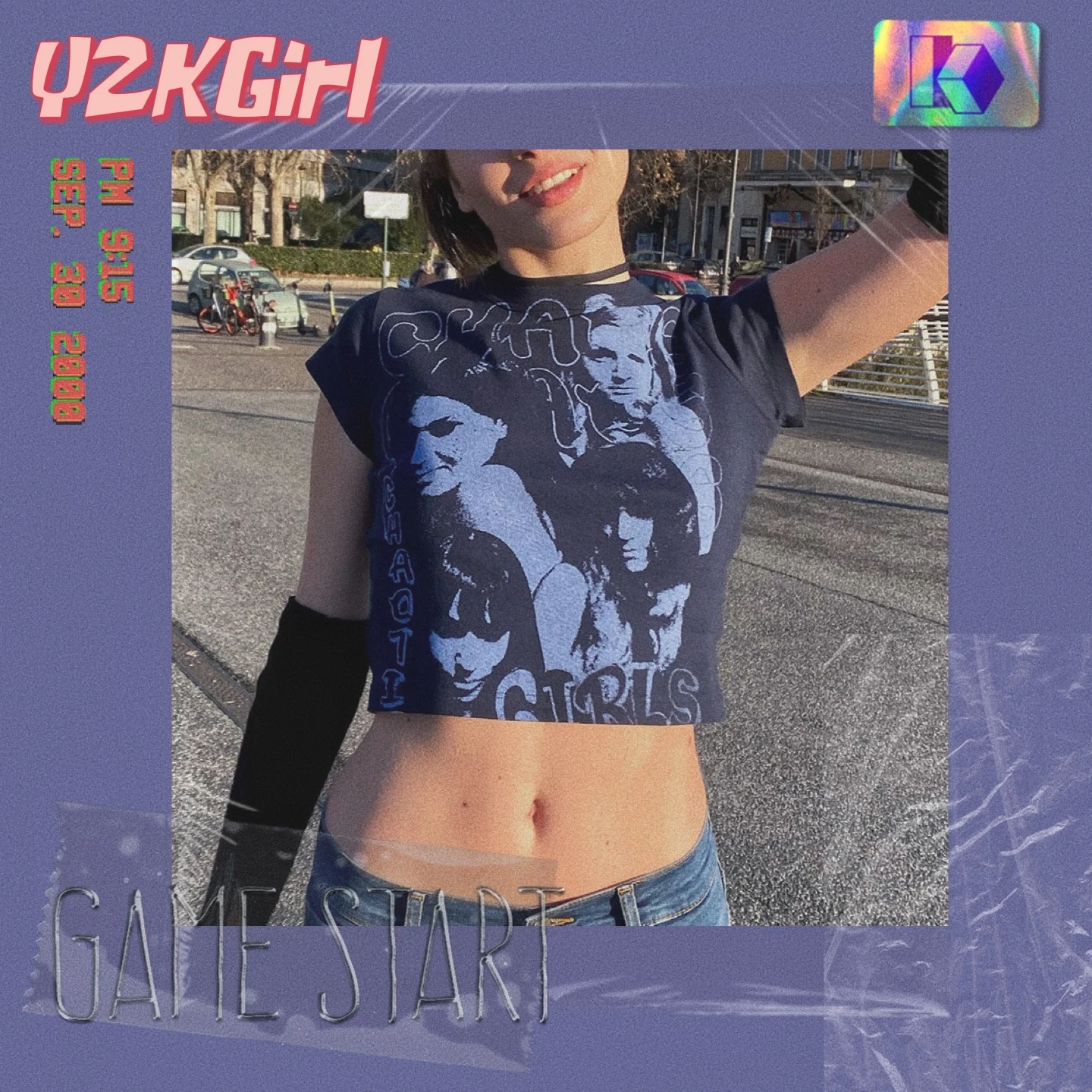 Y2KGIRL Vintage Portrait Printed Women's T-shirt Summer 90s Short Sleeve Pullover Fashion Casual Street Dark Blue Crop Tops Hot
Y2KGIRL Vintage Portrait Printed Women's T-shirt Summer 90s Short Sleeve Pullover Fashion Casual Street Dark Blue Crop Tops Hot