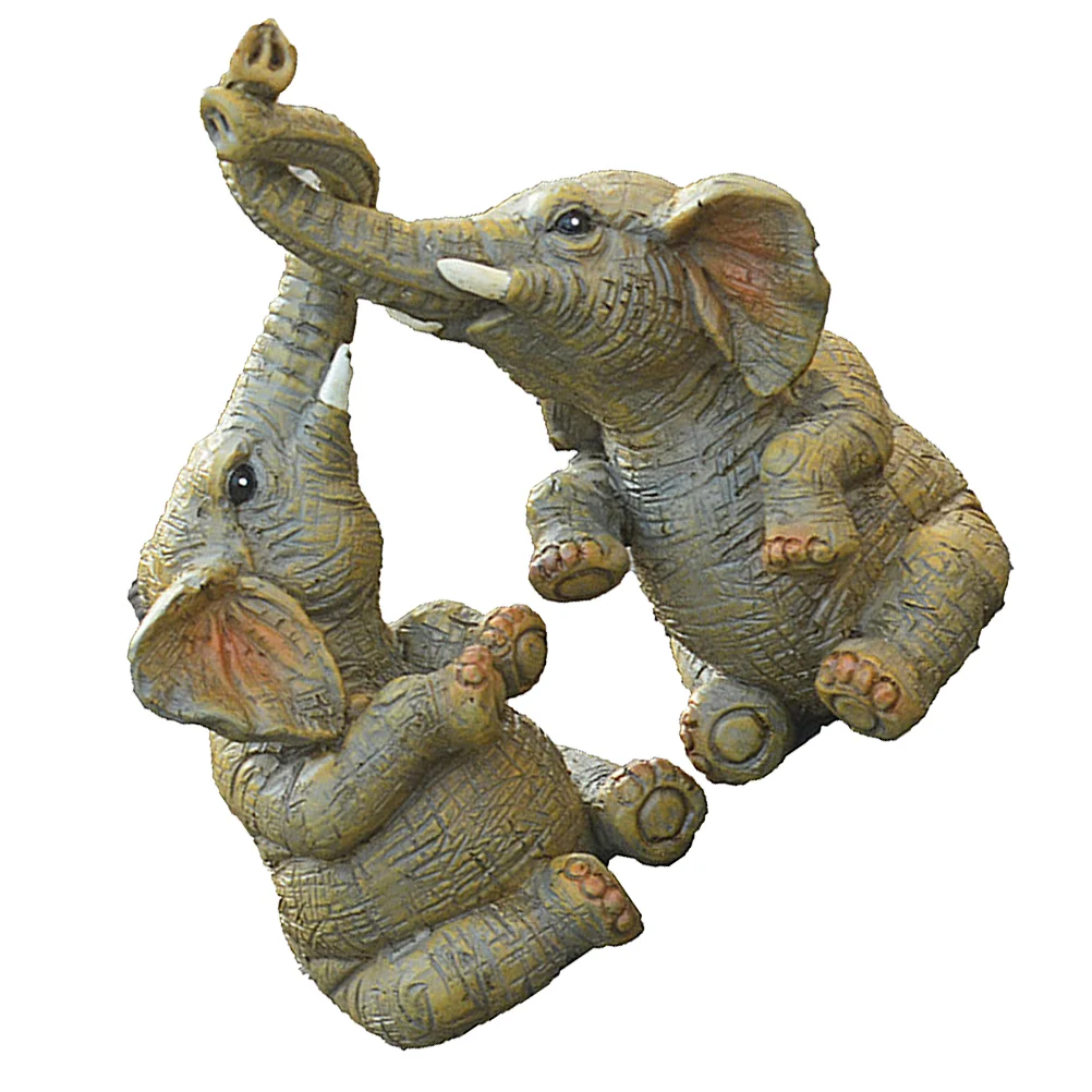 1 Set Couple Elephant Decoration Resin Animals Ornament Home Decoration
1 Set Couple Elephant Decoration Resin Animals Ornament Home Decoration