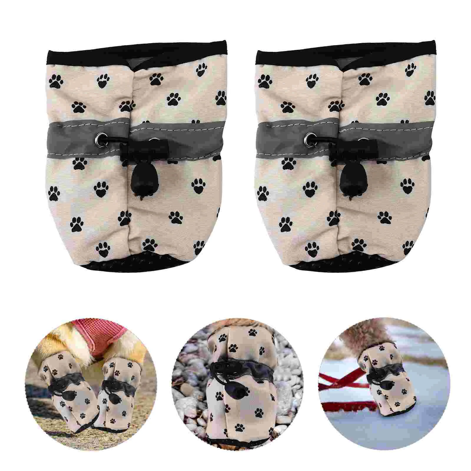 Dog Shoes Boots Pet Paw Dogs Protector Winter Anti Socks Boot Waterproof Tarpaulin Soled Cloth Soft Skid Printing Booties Paws
Dog Shoes Boots Pet Paw Dogs Protector Winter Anti Socks Boot Waterproof Tarpaulin Soled Cloth Soft Skid Printing Booties Paws