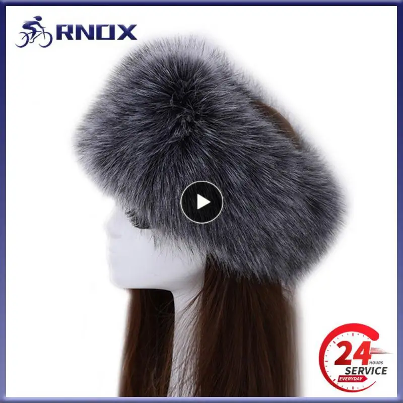 Winter Thick Hairband Fluffy Russian Faux Fur Cap Women Girl Fur Headband Hat Winter Outdoor Ear Warming Ski Hats 2022 New
Winter Thick Hairband Fluffy Russian Faux Fur Cap Women Girl Fur Headband Hat Winter Outdoor Ear Warming Ski Hats 2022 New