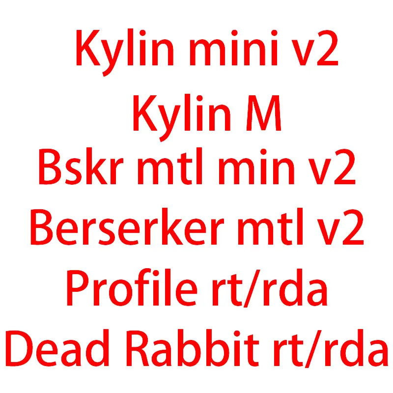 10pcs Gasket Kit kylin mini m Berserker v1 BSKR mini v2 MTL zeus x mesh profile reload s Kayfun lite plus tank Engine Parts
10pcs Gasket Kit kylin mini m Berserker v1 BSKR mini v2 MTL zeus x mesh profile reload s Kayfun lite plus tank Engine Parts