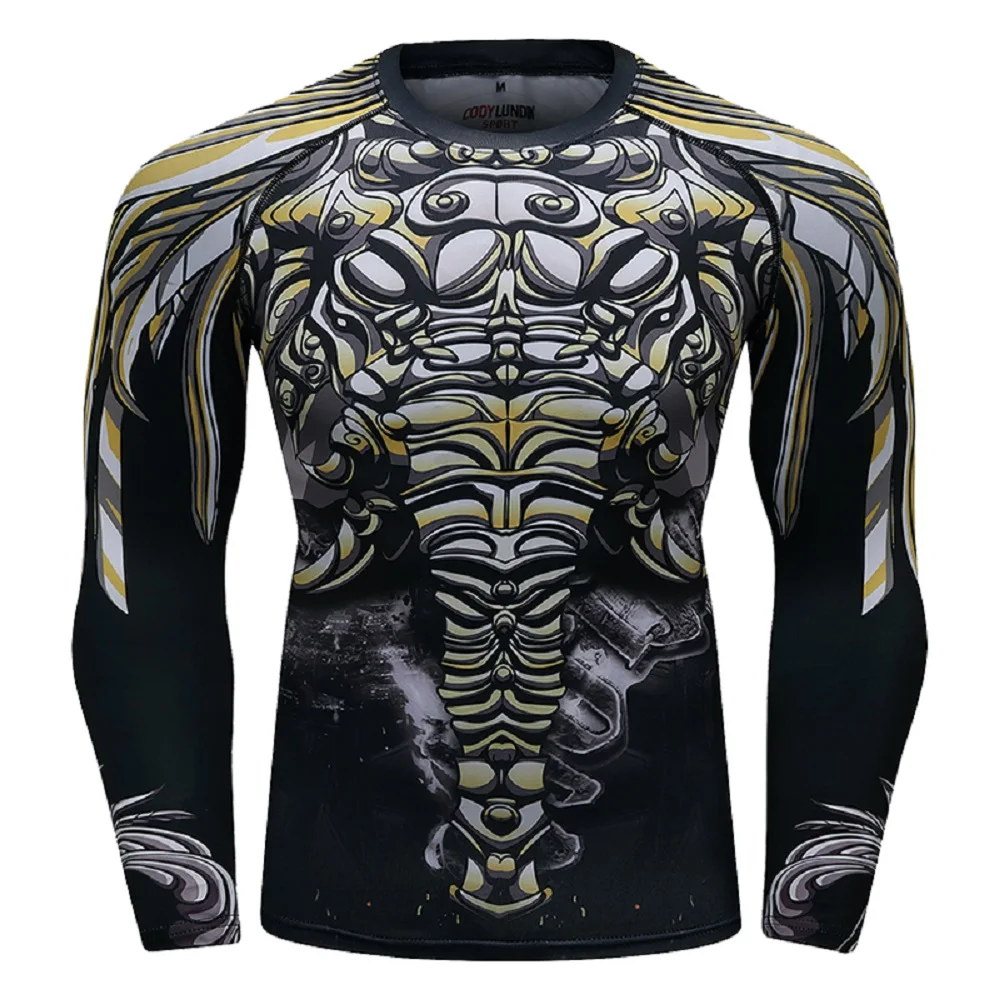 Men's Sport Running Compression T-shirt Long Sleeves Skin-Tight Fitness Rashguard MMA Gym Training Clothes
Men's Sport Running Compression T-shirt Long Sleeves Skin-Tight Fitness Rashguard MMA Gym Training Clothes