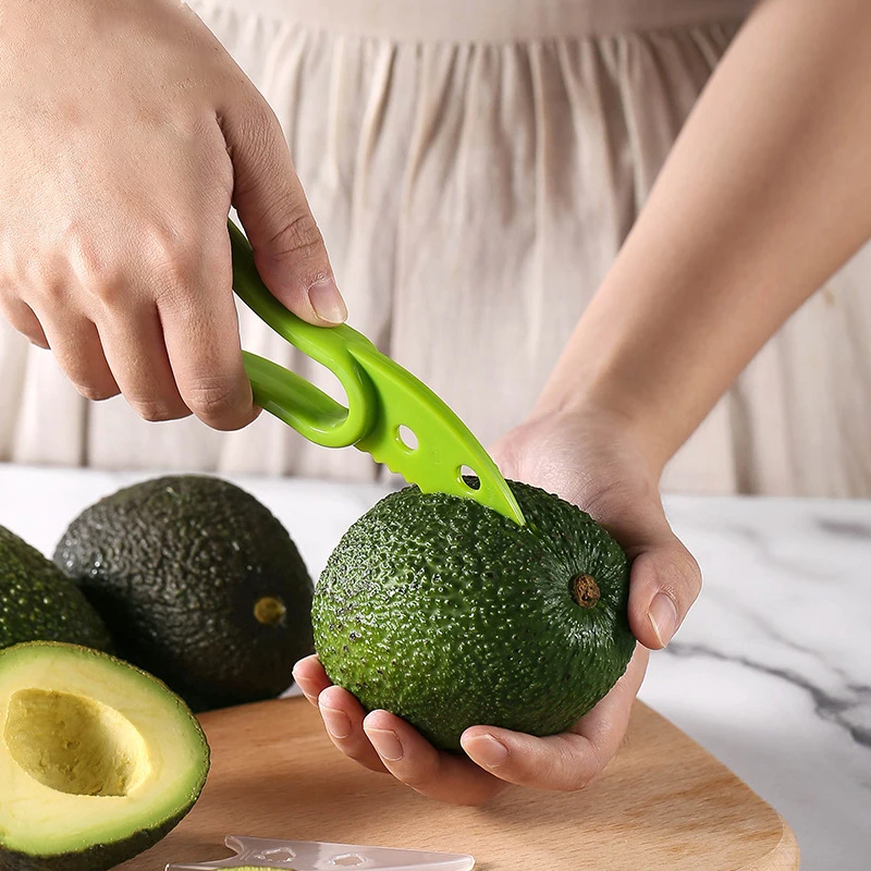 5PCS 3 In 1 Avocado Slicer Shea Corer Butter Fruit Peeler Cutter Pulp Separator Plastic Knife Kitchen Vegetable Tools
5PCS 3 In 1 Avocado Slicer Shea Corer Butter Fruit Peeler Cutter Pulp Separator Plastic Knife Kitchen Vegetable Tools