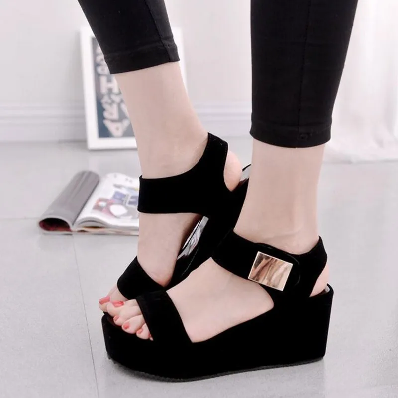 Summer Women Sandals New Woman Wedges Platform Sandals Fashion Fish Mouth Rome Sandals S6750
Summer Women Sandals New Woman Wedges Platform Sandals Fashion Fish Mouth Rome Sandals S6750