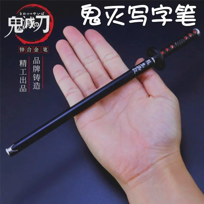 Demon Slayer: Kimetsu No Yaiba Japanese Manga Anime Peripherals: Nichirin Sword Metal Model Creative Pen
Demon Slayer: Kimetsu No Yaiba Japanese Manga Anime Peripherals: Nichirin Sword Metal Model Creative Pen