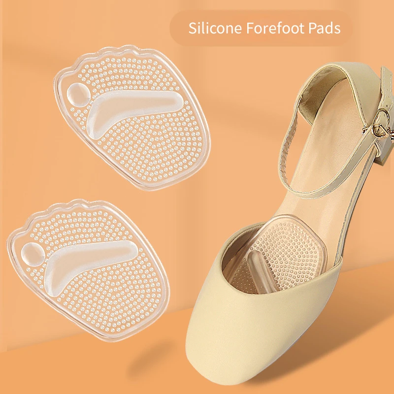 Silicone Half Insoles Particle Non-slip Forefoot Cushion Women Shoes Pads Foot Care Products Sandals Heels GEL Soft Feet Pads
Silicone Half Insoles Particle Non-slip Forefoot Cushion Women Shoes Pads Foot Care Products Sandals Heels GEL Soft Feet Pads
