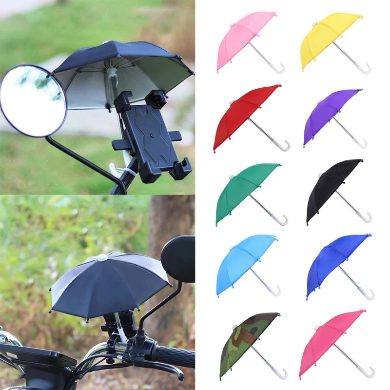 Motorcycle Bicycle Mobile Phone Holder Umbrella Portable Waterproof Anti-Permeability Mini Umbrella Smartphone Accessories Hot
Motorcycle Bicycle Mobile Phone Holder Umbrella Portable Waterproof Anti-Permeability Mini Umbrella Smartphone Accessories Hot
