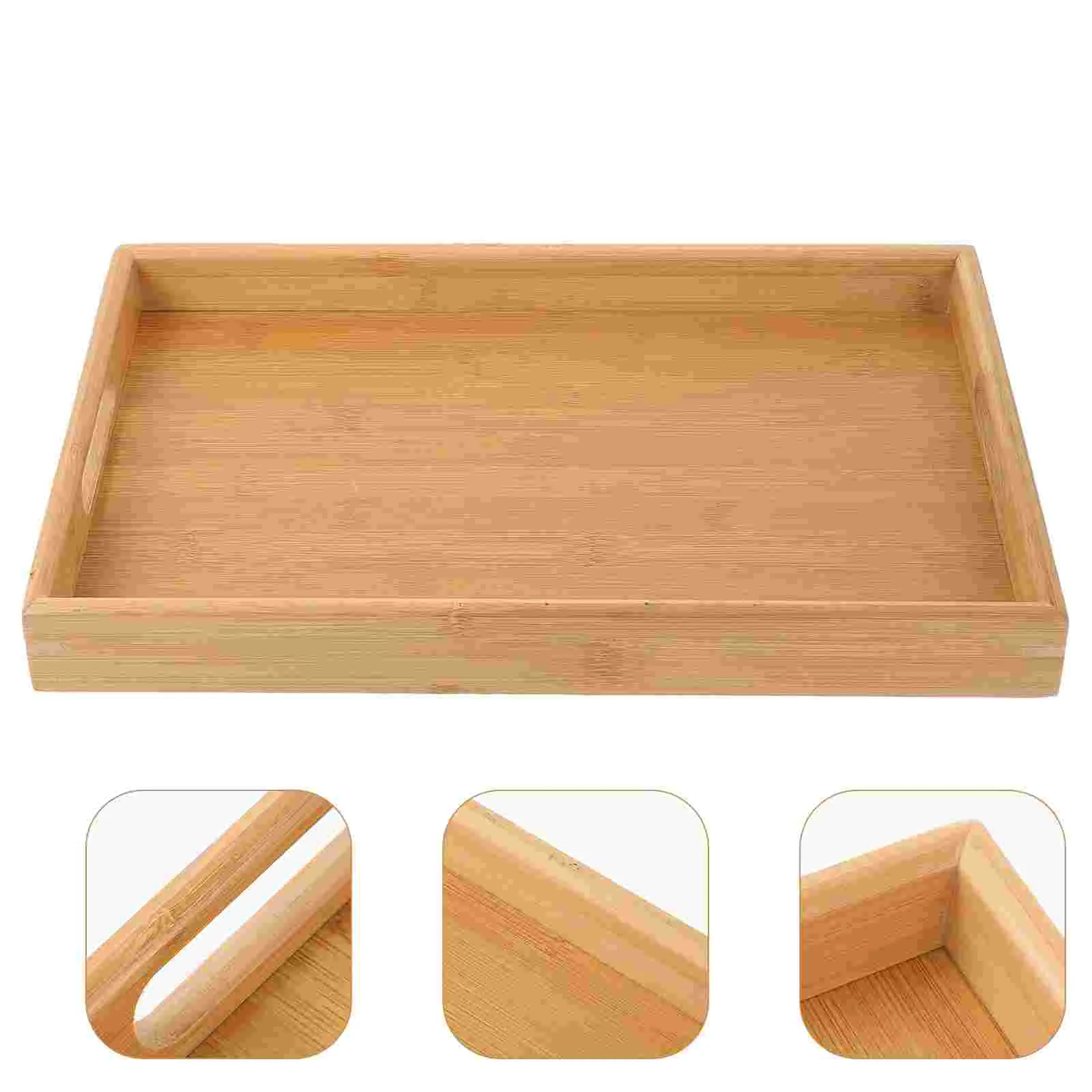 Rectangular Serving Tray Decor Storage Decorative Food Platter Wood Tea Wooden Trays
Rectangular Serving Tray Decor Storage Decorative Food Platter Wood Tea Wooden Trays