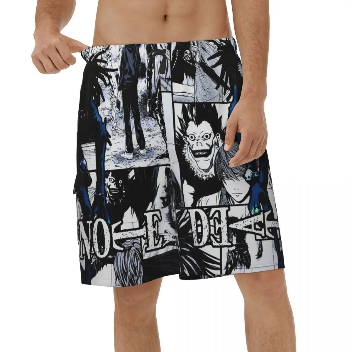 Casual Death Note Men Printed Beach Shorts Running Swimwear Surf Shinigami Anime Japan Manga Swimsuits Breathable Board Shorts
Casual Death Note Men Printed Beach Shorts Running Swimwear Surf Shinigami Anime Japan Manga Swimsuits Breathable Board Shorts