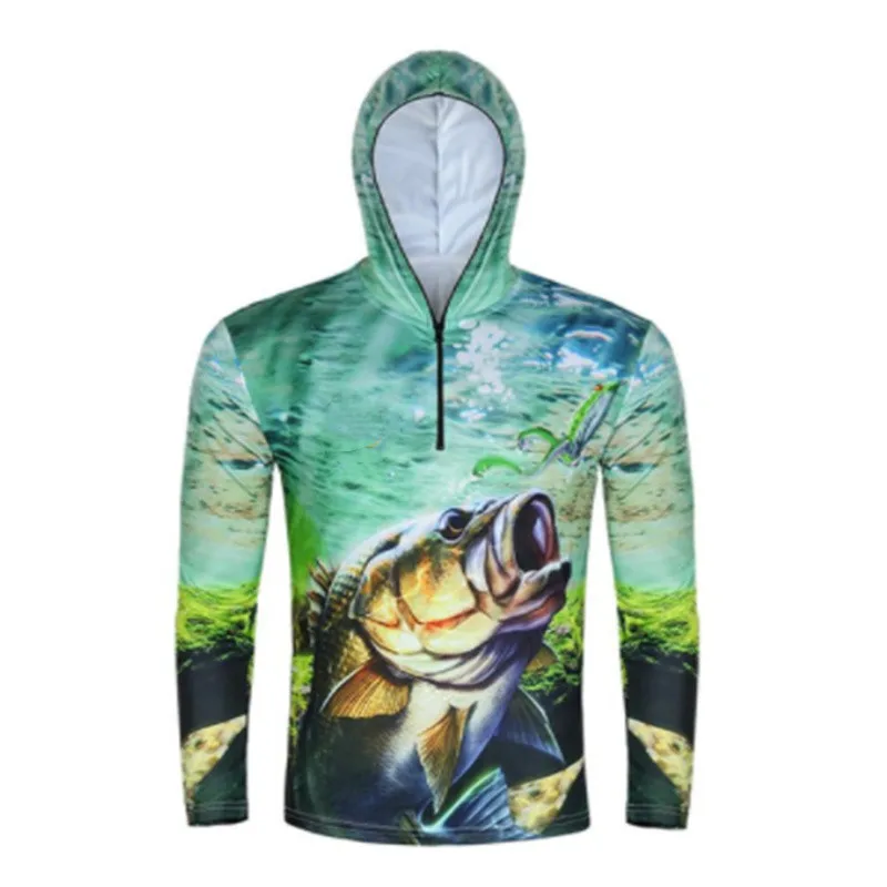 Long Sleeve Fishing Jersey Lightweight New Style Men Fishing Clothes Quick Dry Sun Protection Fishing Shirts Hoodies With Zipper
Long Sleeve Fishing Jersey Lightweight New Style Men Fishing Clothes Quick Dry Sun Protection Fishing Shirts Hoodies With Zipper