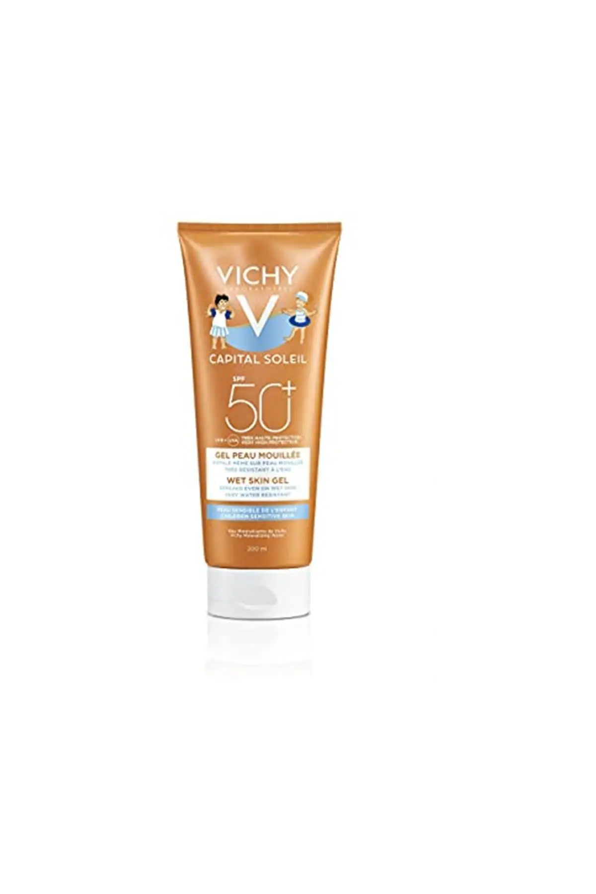

Brand: Vichy Capital Soleil Wet Skin Gel For Children High Protected Face And Body Milk Spf 50