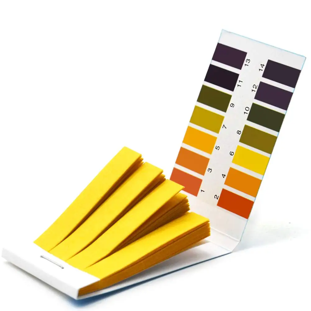 Professional 1-14 pH litmus paper ph test strips water cosmetics soil Acidity test Strips with control card 1set = 80 Strips
Professional 1-14 pH litmus paper ph test strips water cosmetics soil Acidity test Strips with control card 1set = 80 Strips