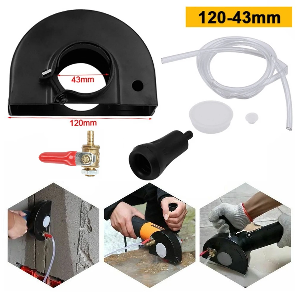 Angle Grinder Shield Set Protective Cover 120*43MM Water Cutting Machine Base Safety Cover With Water Pump For Angle Grinders
Angle Grinder Shield Set Protective Cover 120*43MM Water Cutting Machine Base Safety Cover With Water Pump For Angle Grinders