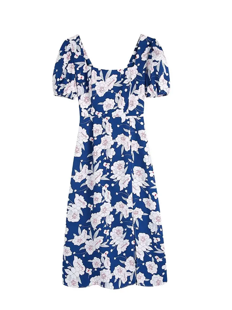 Nlzgmsj ZBZA 2022 Floral Print Summer Dress Women Square Collar Short Sleeves Boho Dresses Beach Midi Female Long Dress 202203
Nlzgmsj ZBZA 2022 Floral Print Summer Dress Women Square Collar Short Sleeves Boho Dresses Beach Midi Female Long Dress 202203