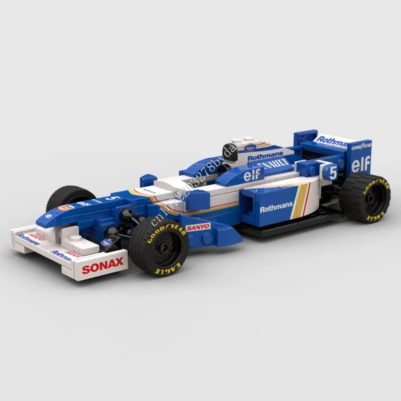 242PCS MOC Speed Champions F1 Williams FW-18 Racing Model Building Blocks Technology Bricks DIY Creative Assembly Toys Gifts
242PCS MOC Speed Champions F1 Williams FW-18 Racing Model Building Blocks Technology Bricks DIY Creative Assembly Toys Gifts
