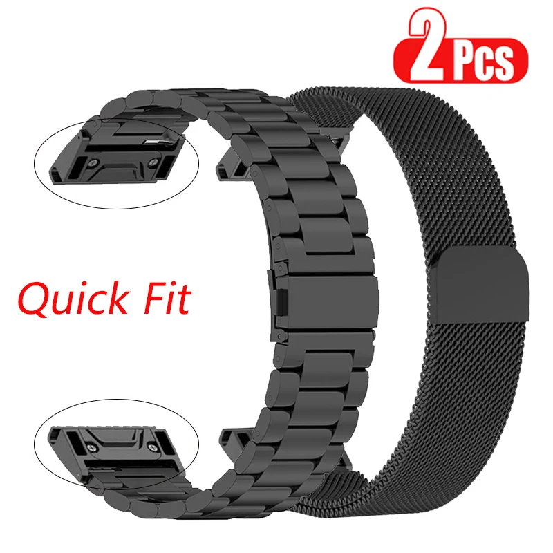 Metal Strap For Garmin Fenix 7 7S 7X 6 6X Pro 5 5X Smart Watch Magnetic loop Bracelets For Fenix 6X GPS Forerunner 935 945 Band 
Metal Strap For Garmin Fenix 7 7S 7X 6 6X Pro 5 5X Smart Watch Magnetic loop Bracelets For Fenix 6X GPS Forerunner 935 945 Band