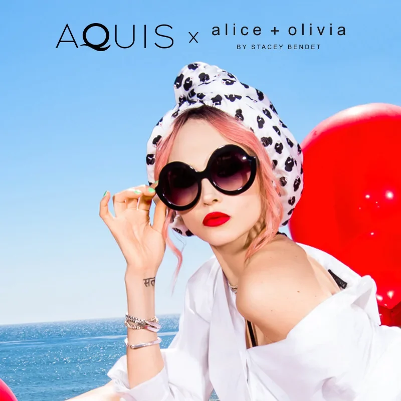 AQUIS co-branded black technology dry hair hat women's super absorbent quick-drying bag headscarf cute model
AQUIS co-branded black technology dry hair hat women's super absorbent quick-drying bag headscarf cute model