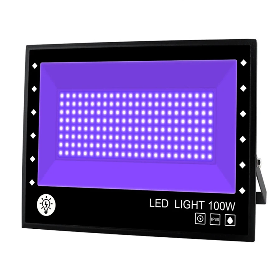 100W 200W LED Black Light Premium UV Blacklight Flood Light With Plug Halloween Glow Fluorescent Party Game Room Stage Lamp
100W 200W LED Black Light Premium UV Blacklight Flood Light With Plug Halloween Glow Fluorescent Party Game Room Stage Lamp