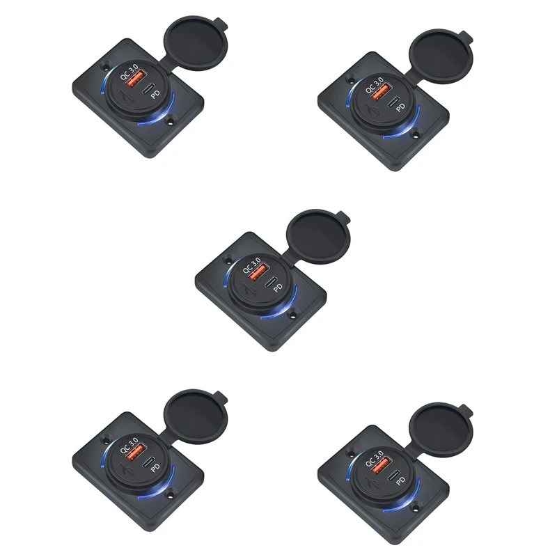 5 шт., автомобильное зарядное устройство, 18 Вт, QC 3,0
5 шт., автомобильное зарядное устройство, 18 Вт, QC 3,0