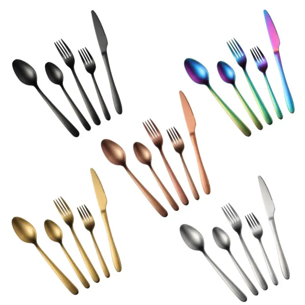 Retro brushed stainless steel tableware Set Silver Cutlery Sets Wedding Forks Knives Spoons dinnerware Travel Cutlery
Retro brushed stainless steel tableware Set Silver Cutlery Sets Wedding Forks Knives Spoons dinnerware Travel Cutlery