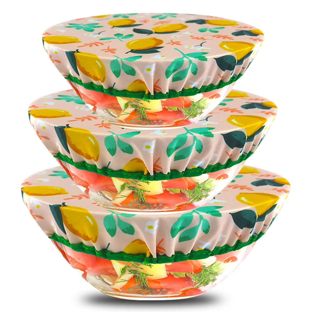 3PCS Reusable Bowl Covers Set With Elastic Cotton Food Storage Covers Healthy Kitchen Fresh Keeping Cloth Washable Bowl Lids
3PCS Reusable Bowl Covers Set With Elastic Cotton Food Storage Covers Healthy Kitchen Fresh Keeping Cloth Washable Bowl Lids
