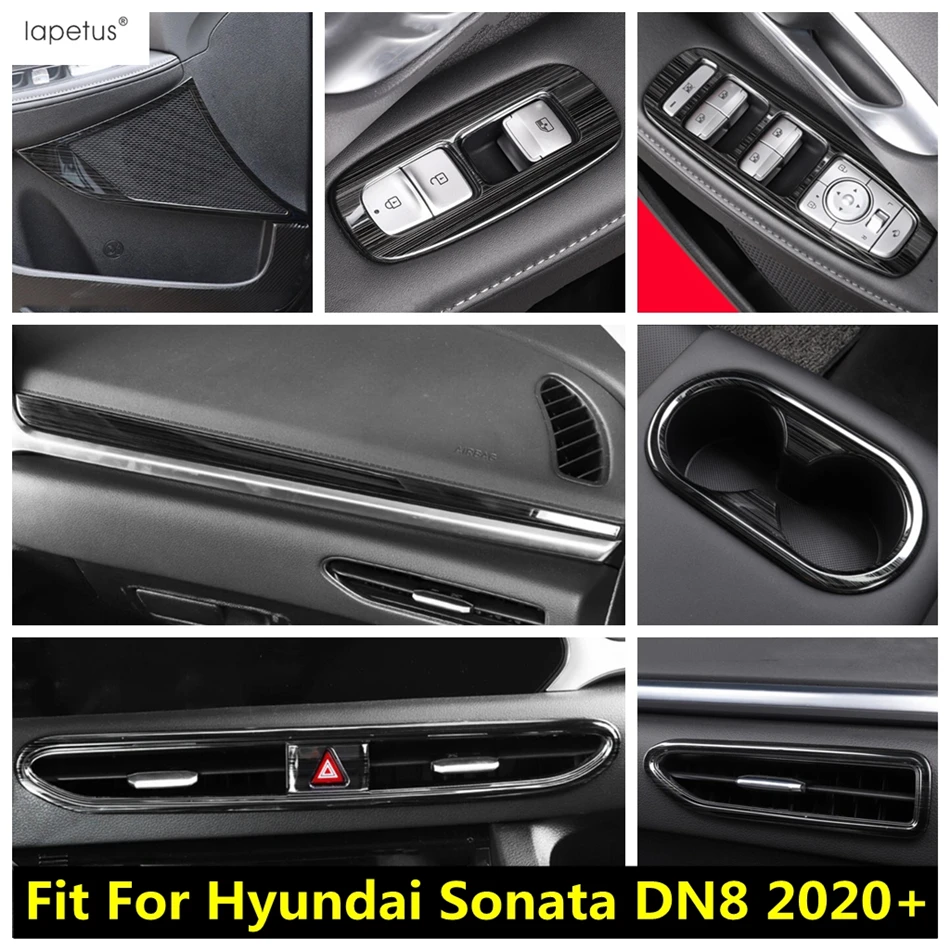 Central Control Panel Strip / Door Speaker / Window Lift Cover Trim Accessories Interior Kit For Hyundai Sonata DN8 2020 - 2023
Central Control Panel Strip / Door Speaker / Window Lift Cover Trim Accessories Interior Kit For Hyundai Sonata DN8 2020 - 2023