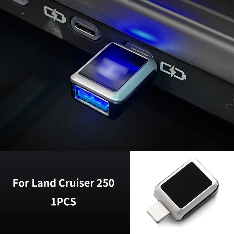 НОВЫЙ для Toyota Land Cruiser 250 Prado Lc250 2024 2025 USB 3.0 Type-C к USB 2.0 OTG адаптер USB-C конвертер обновление аксессуары 
НОВЫЙ для Toyota Land Cruiser 250 Prado Lc250 2024 2025 USB 3.0 Type-C к USB 2.0 OTG адаптер USB-C конвертер обновление аксессуары