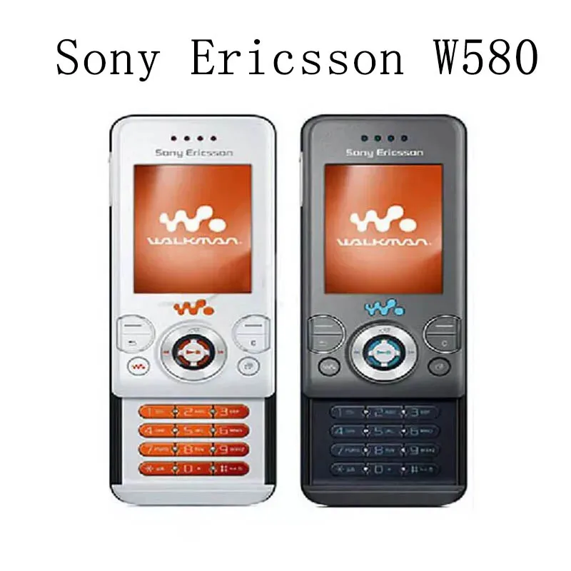 Разблокированный оригинальный мобильный телефон Sony Ericsson W580 2 0 дюйма МП Bluetooth 2G