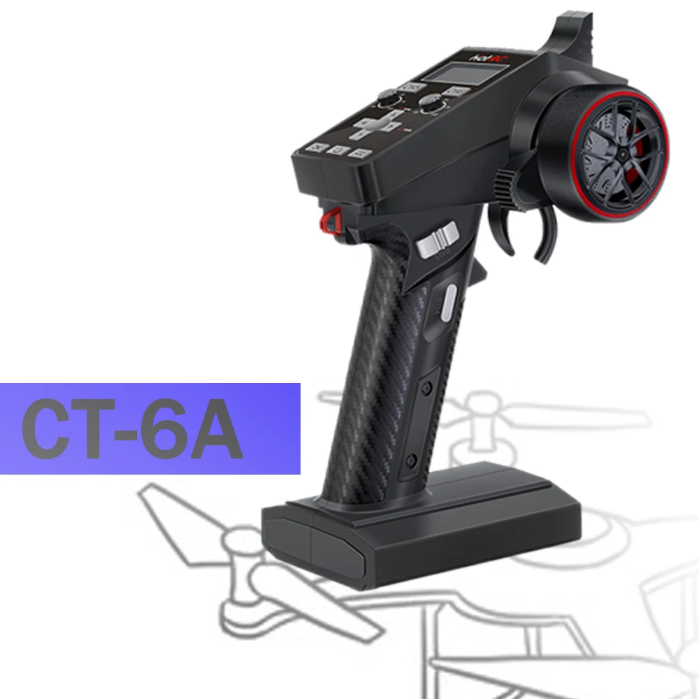 Hotrc CT-6A Radio Control 2.4GHZ FHSS System Transmitter With Receiver For RC Car Boat
Hotrc CT-6A Radio Control 2.4GHZ FHSS System Transmitter With Receiver For RC Car Boat