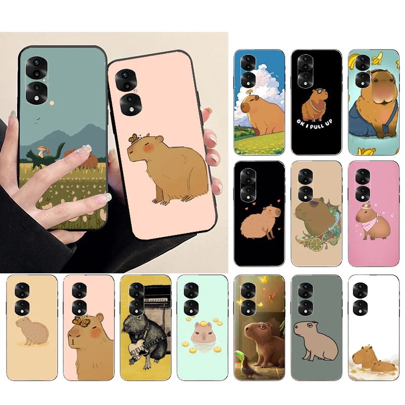 Cartoon Capybara Phone Case for Huawei P50 Pro P30 P40 Lite P40Pro P20 lite Mate 50 20Pro 20lite Y6P Y5P Y9A Nova 70 Funda
Cartoon Capybara Phone Case for Huawei P50 Pro P30 P40 Lite P40Pro P20 lite Mate 50 20Pro 20lite Y6P Y5P Y9A Nova 70 Funda