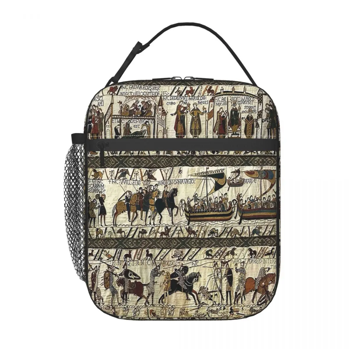 

Bayeux Tapestry Viking Vikings Thermal Insulated Lunch Tote Bag Teenager Resuable Lunch Container Storage Food Box Work