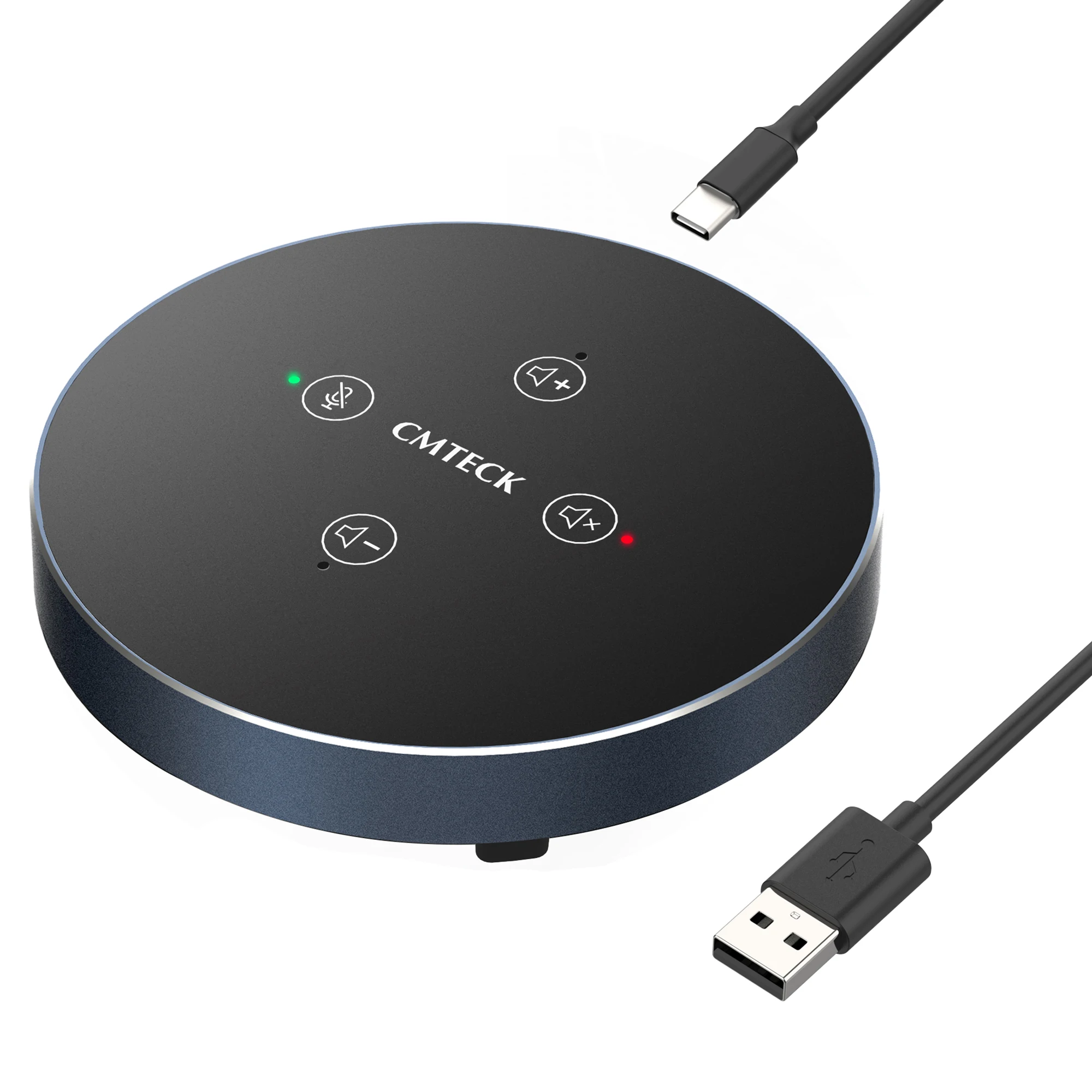 360° and Sensible Microphone with Speaker for Conference, Portable Computer Mic, Tabletop Speakerphone with Mute Control
360° and Sensible Microphone with Speaker for Conference, Portable Computer Mic, Tabletop Speakerphone with Mute Control
