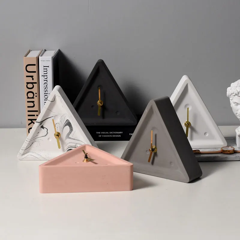 Nordic Style Vintage Home Decoration Ornaments Cement Table Clock Concrete Desk Clock masa saati настольные часы reloj mesa
Nordic Style Vintage Home Decoration Ornaments Cement Table Clock Concrete Desk Clock masa saati настольные часы reloj mesa