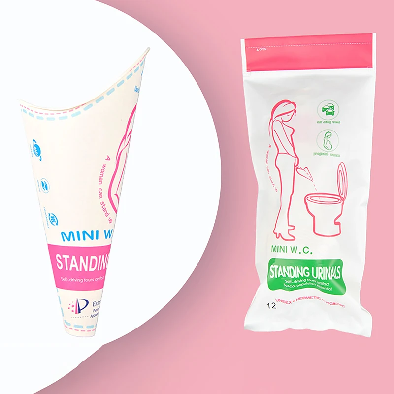 12pc/lot Disposable Paper Urinal Woman Urination Device Stand Up Pee for Camping Travel Portable Female Outdoor Toil
12pc/lot Disposable Paper Urinal Woman Urination Device Stand Up Pee for Camping Travel Portable Female Outdoor Toil