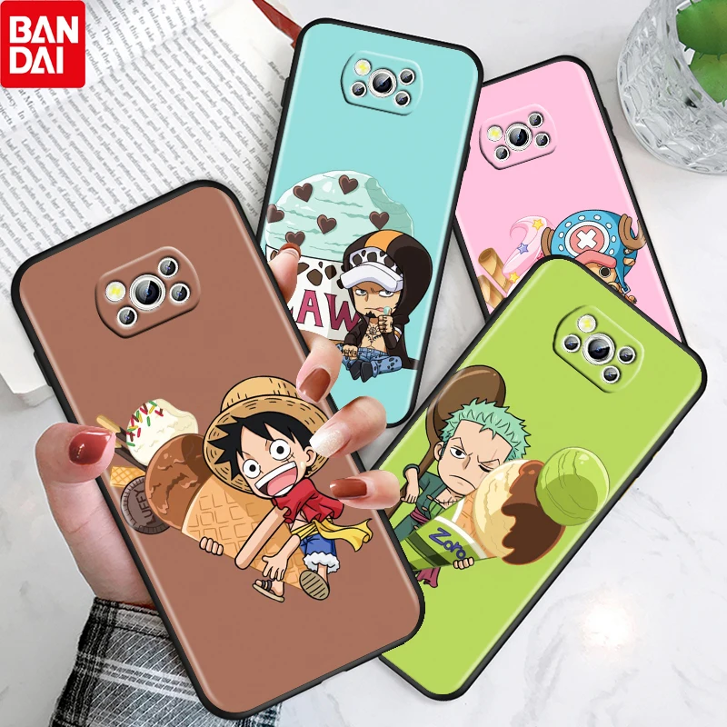 Anime ONE PIECE Dessert For Xiaomi Poco X3 NFC F3 GT M4 M3 M2 F2 X2 Pro 5G TPU Silicone Soft Black Phone Case Funda Coque Cover
Anime ONE PIECE Dessert For Xiaomi Poco X3 NFC F3 GT M4 M3 M2 F2 X2 Pro 5G TPU Silicone Soft Black Phone Case Funda Coque Cover