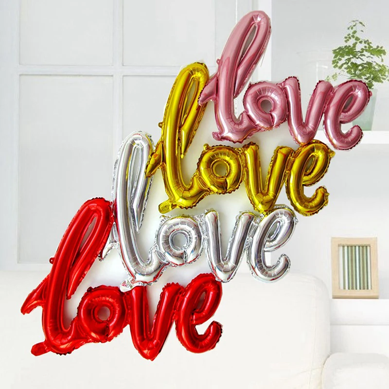 Small Ligatures Love Letter Foil Balloon Anniversary Wedding Valentines Birthday Party Decoration Champagne Cup Photo Props
Small Ligatures Love Letter Foil Balloon Anniversary Wedding Valentines Birthday Party Decoration Champagne Cup Photo Props